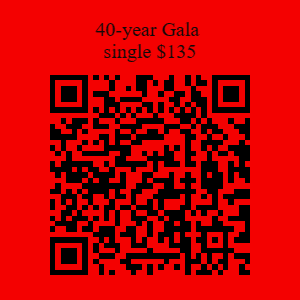 QR Code 40 Year Gala Single